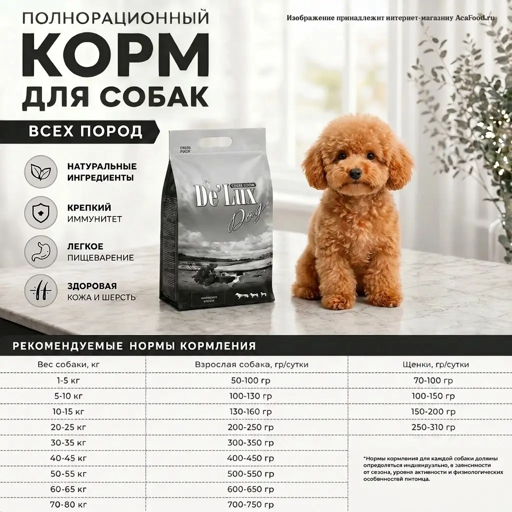 De Lux Vet A Dog Beef Sterilized