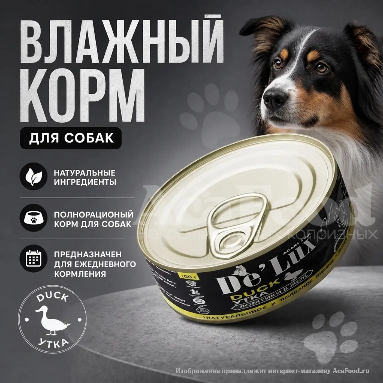 De Lux DUCK ломтики в желе, 100гр
